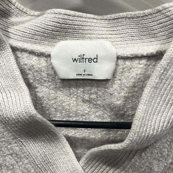 Wilfred  small button up knit sweater - Picture 2 of 4